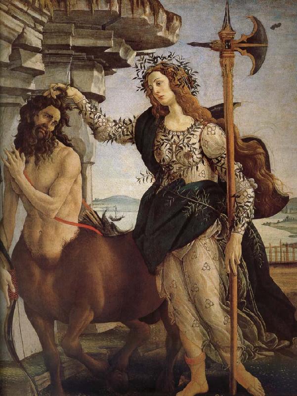 Sandro Botticelli Minerva and the Orc Germany oil painting art